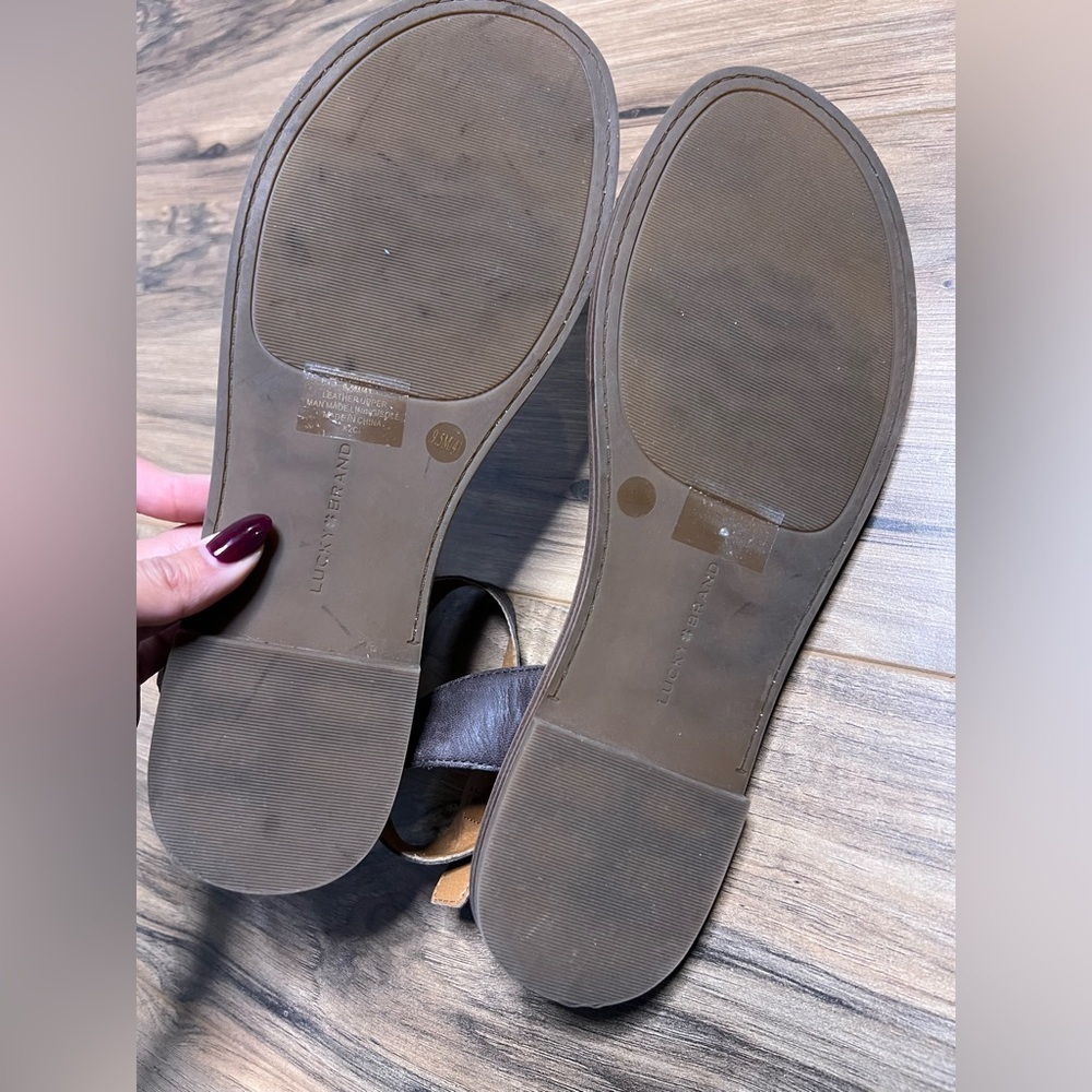 Lucky Brand Kyndall Ankle Strap Sandal Size 9.5 - Picture 6 of 8